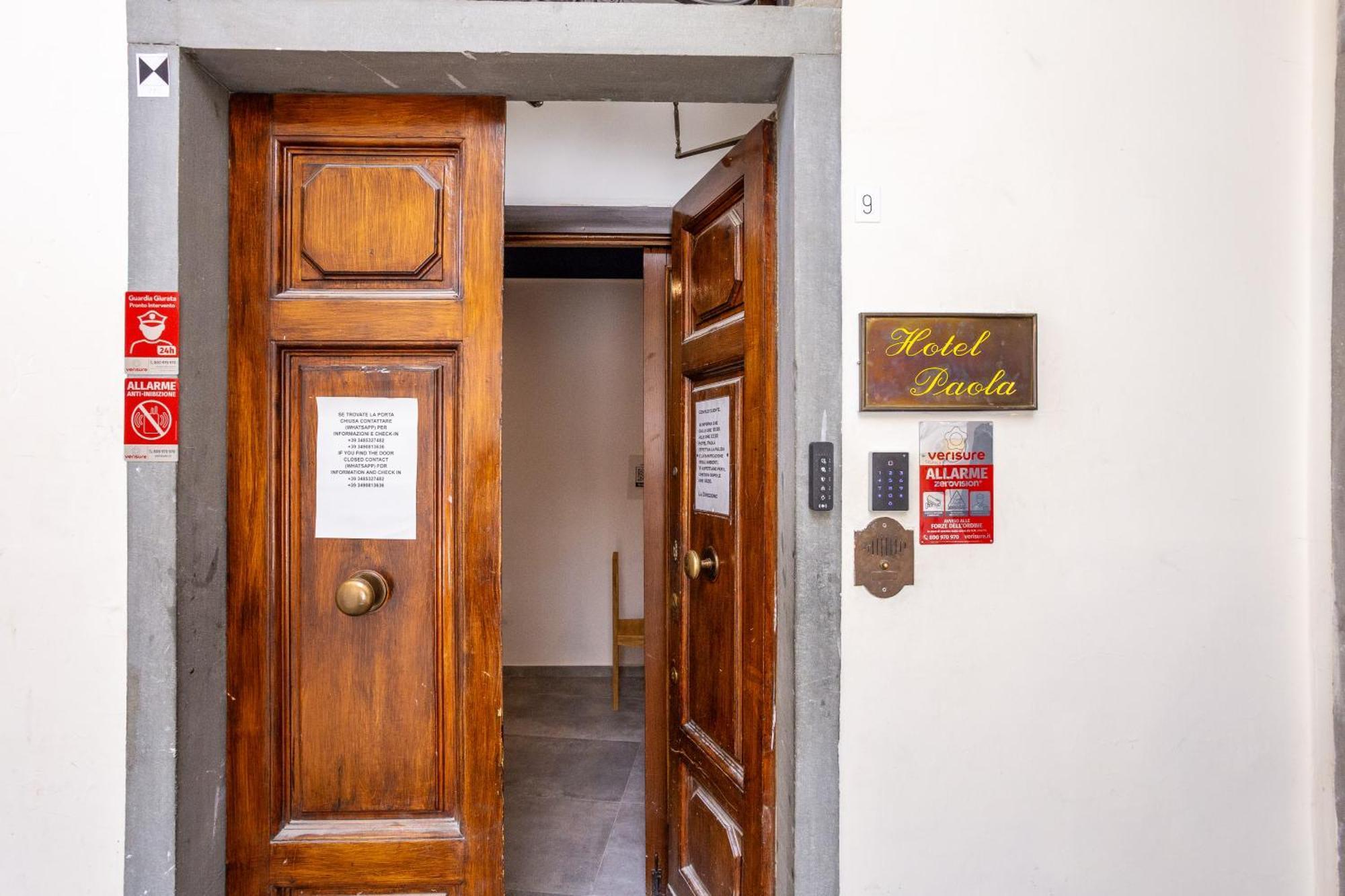 Hotel Paola Florencia Exterior foto