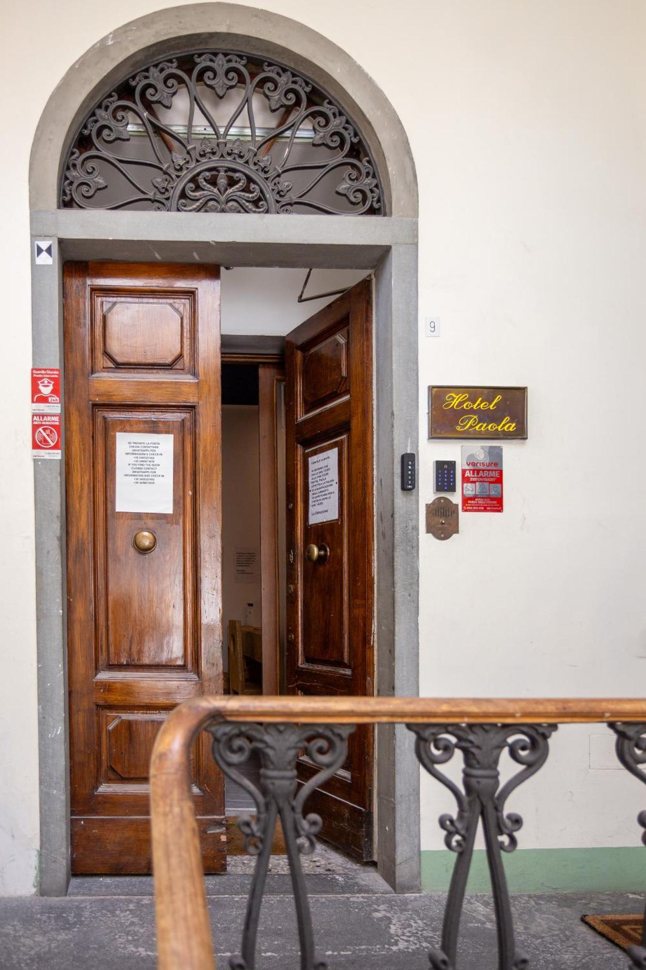Hotel Paola Florencia Exterior foto